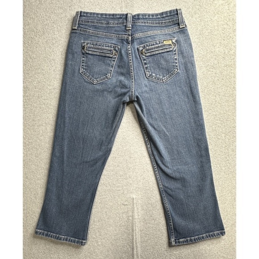 Levi Strauss Signature Jeans Womens 4 Stretch Mid Rise Straight Denim‎ Pockets